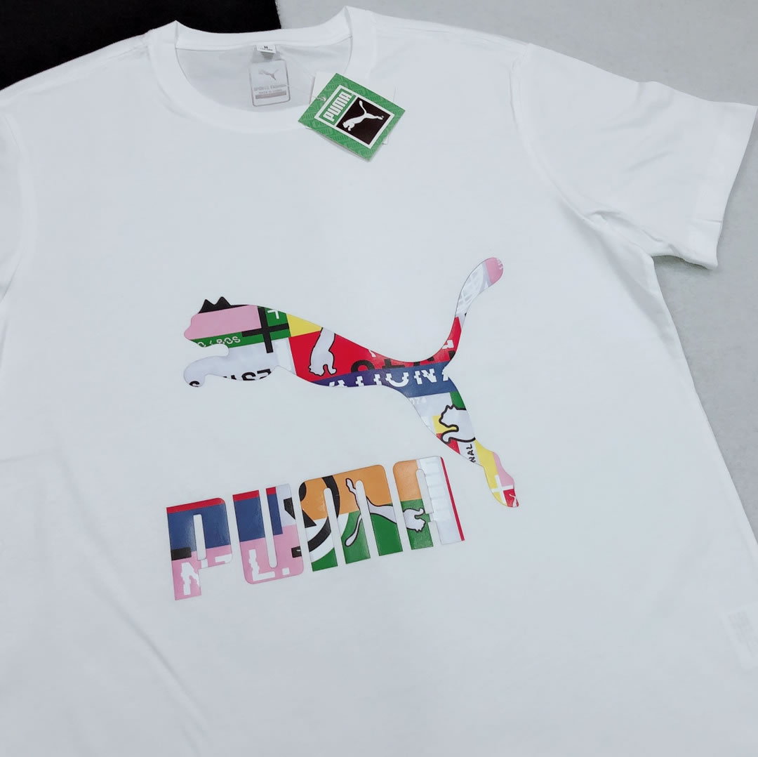 Puma Short Sleeve T Shirt Round Neck Pure Cotton Ls32541x85 3 - www.kickbulk.co