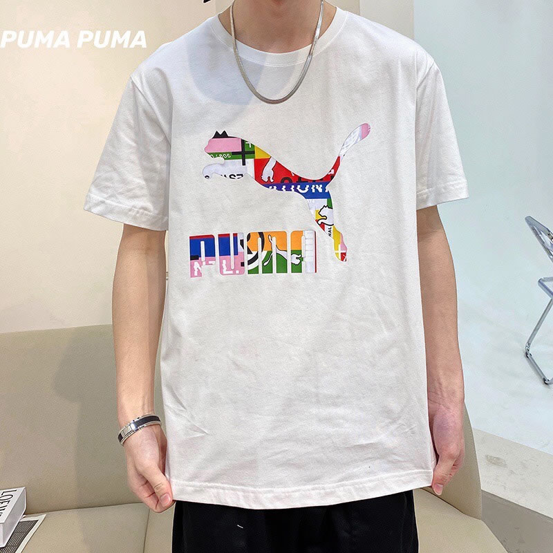 Puma Short Sleeve T Shirt Round Neck Pure Cotton Ls32541x85 4 - www.kickbulk.co