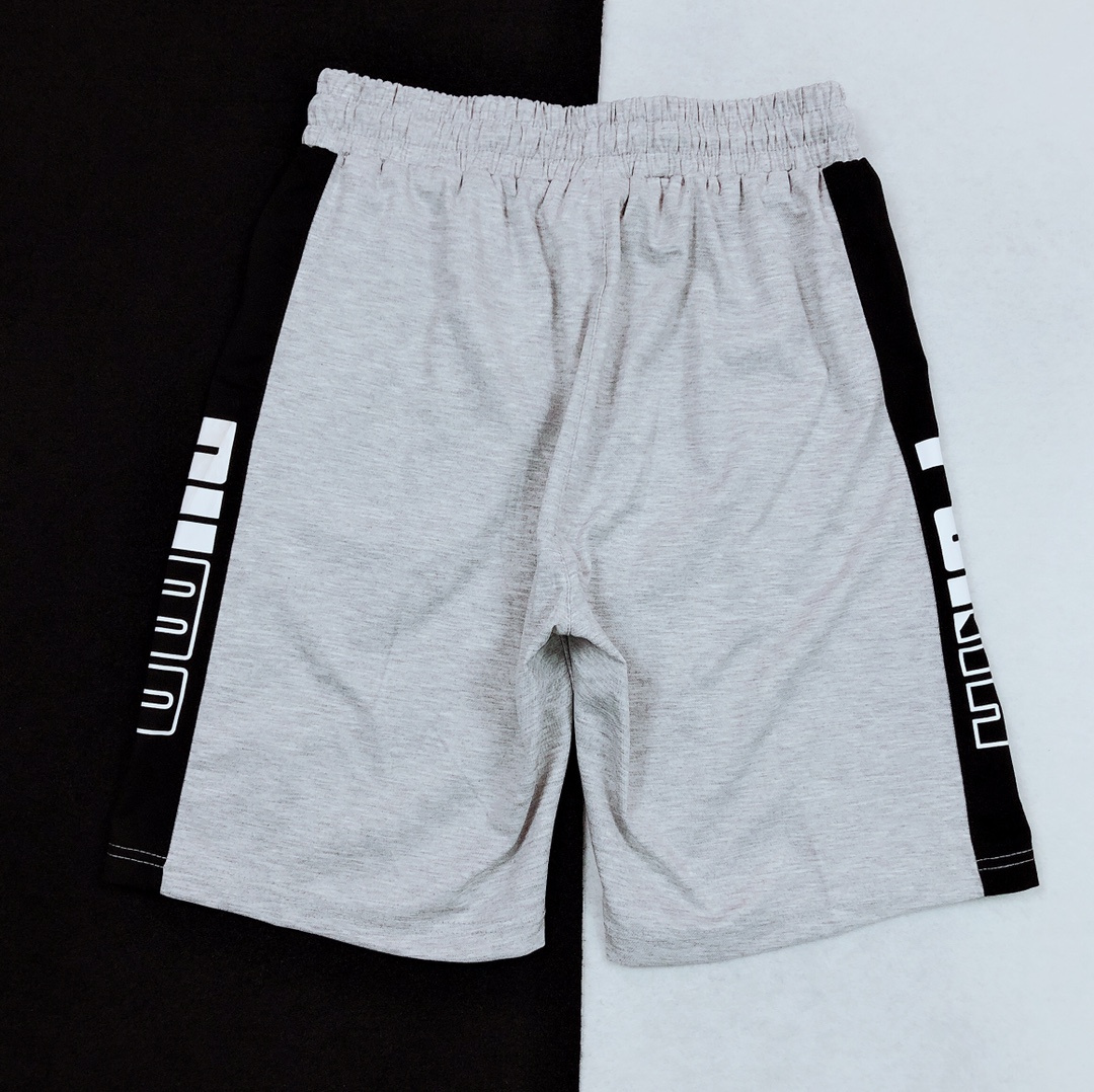 Puma Shorts Pure Cotton Knitting Black Grey Ls326157x95 4 - www.kickbulk.co