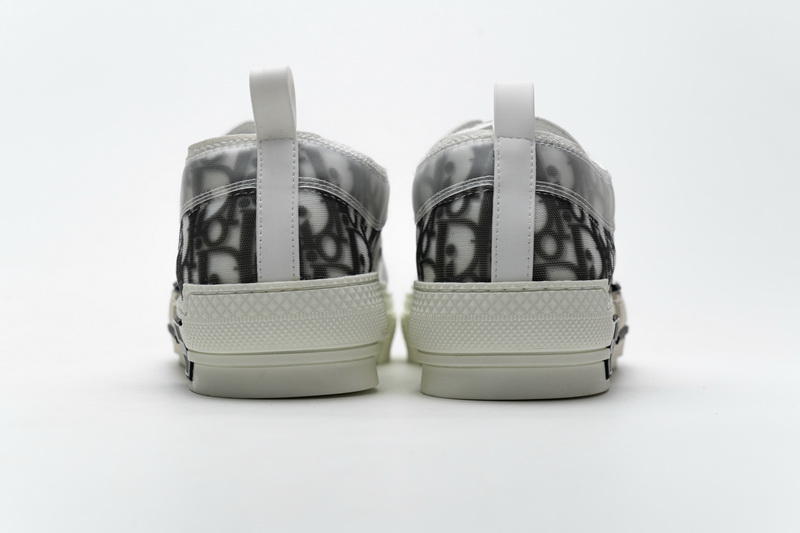 Dior B23 Ht Oblique Transparency Low H565 White Black 5 - www.kickbulk.co