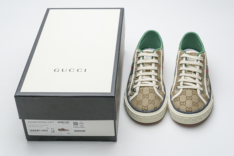 Gucci Brown Double G Sneakers 553385dopeo1977 7 - www.kickbulk.co