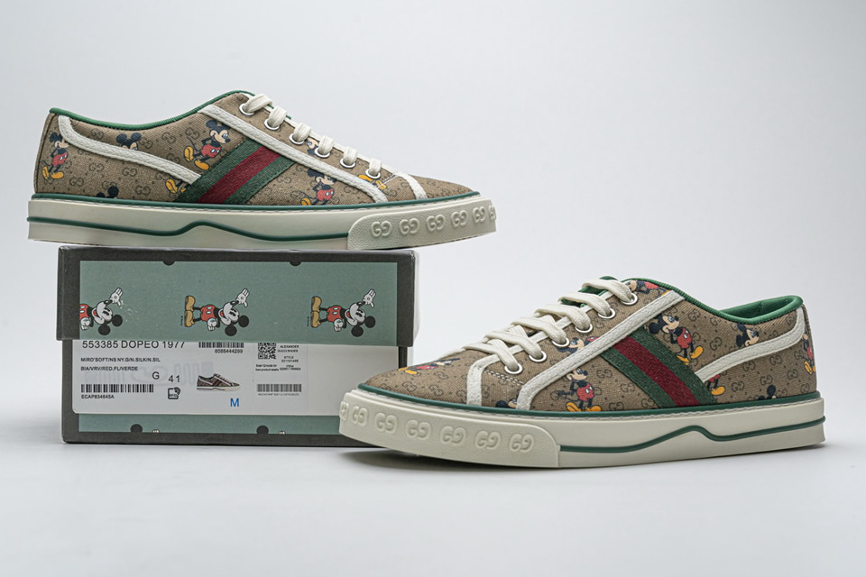 Gucci Light Mickey Double G Sneakers 553385dopeo1977 6 - www.kickbulk.co