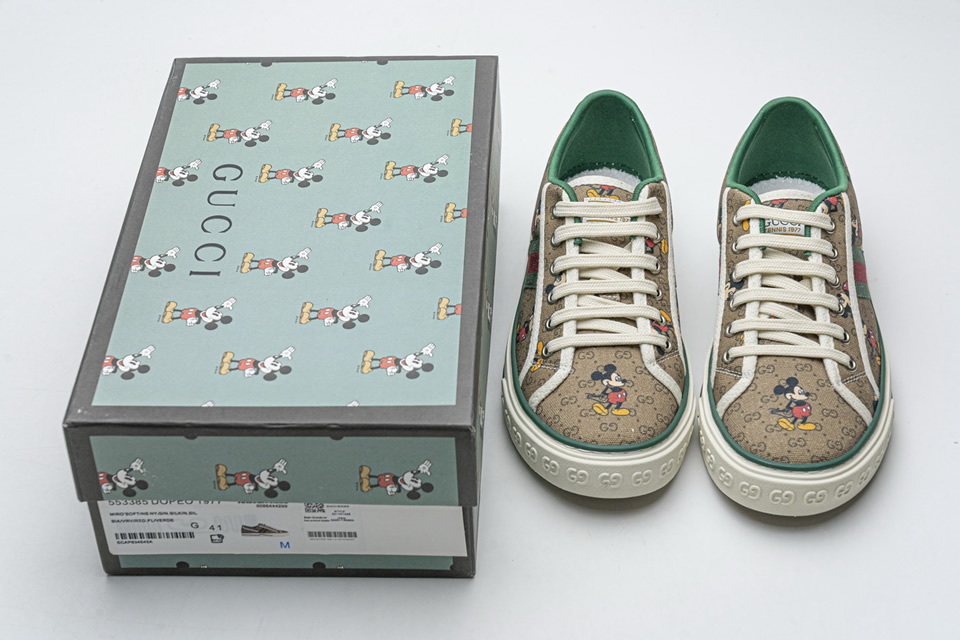 Gucci Light Mickey Double G Sneakers 553385dopeo1977 7 - www.kickbulk.co