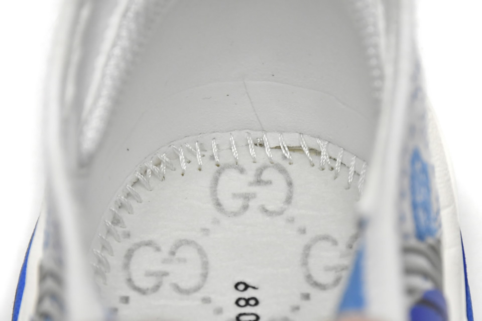 Gucci Run Sneakers White Blue 680900 Usn10 8485 9 - www.kickbulk.co