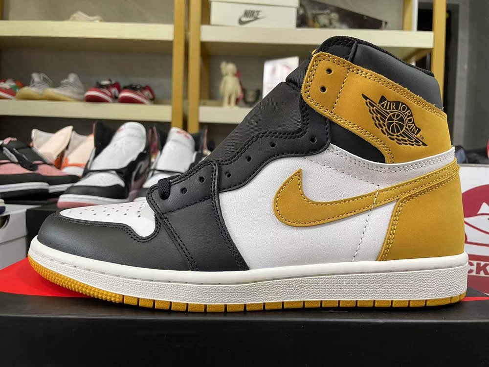 Air Jordan 1 Retro High Og Best Hand In The Game Yellow Ochre 555088 109 8 - www.kickbulk.co