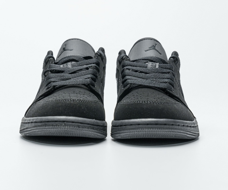 Nike Air Jordan 1 Low Triple Black 553558 056 5 - www.kickbulk.co