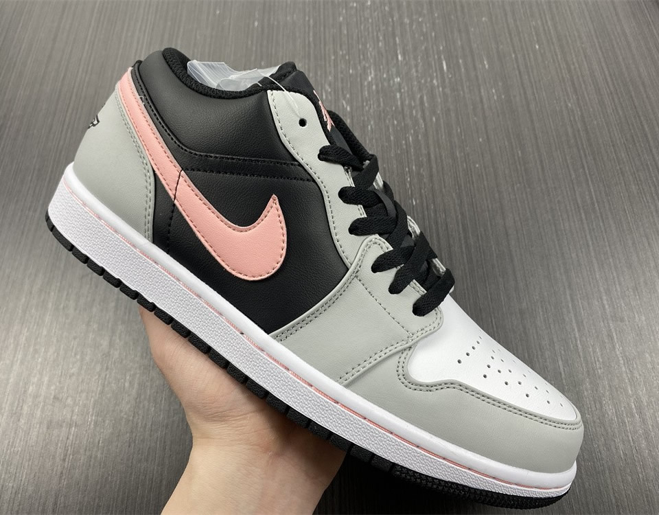 Air Jordan 1 Low Appears Black Grey Pink 553558 062 10 - www.kickbulk.co