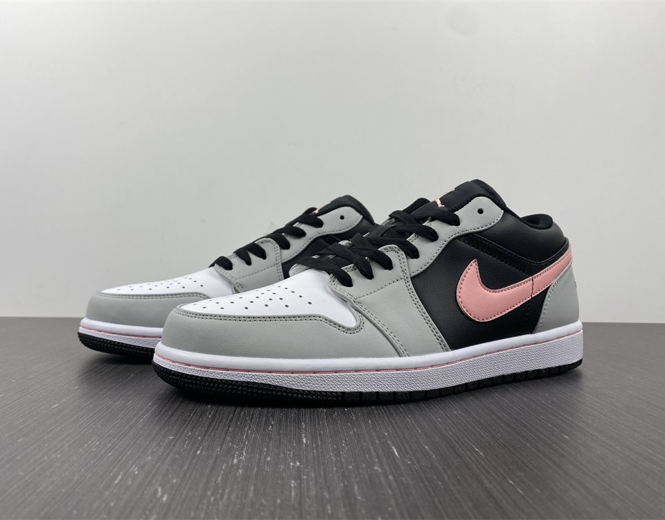 Air Jordan 1 Low Appears Black Grey Pink 553558 062 7 - www.kickbulk.co