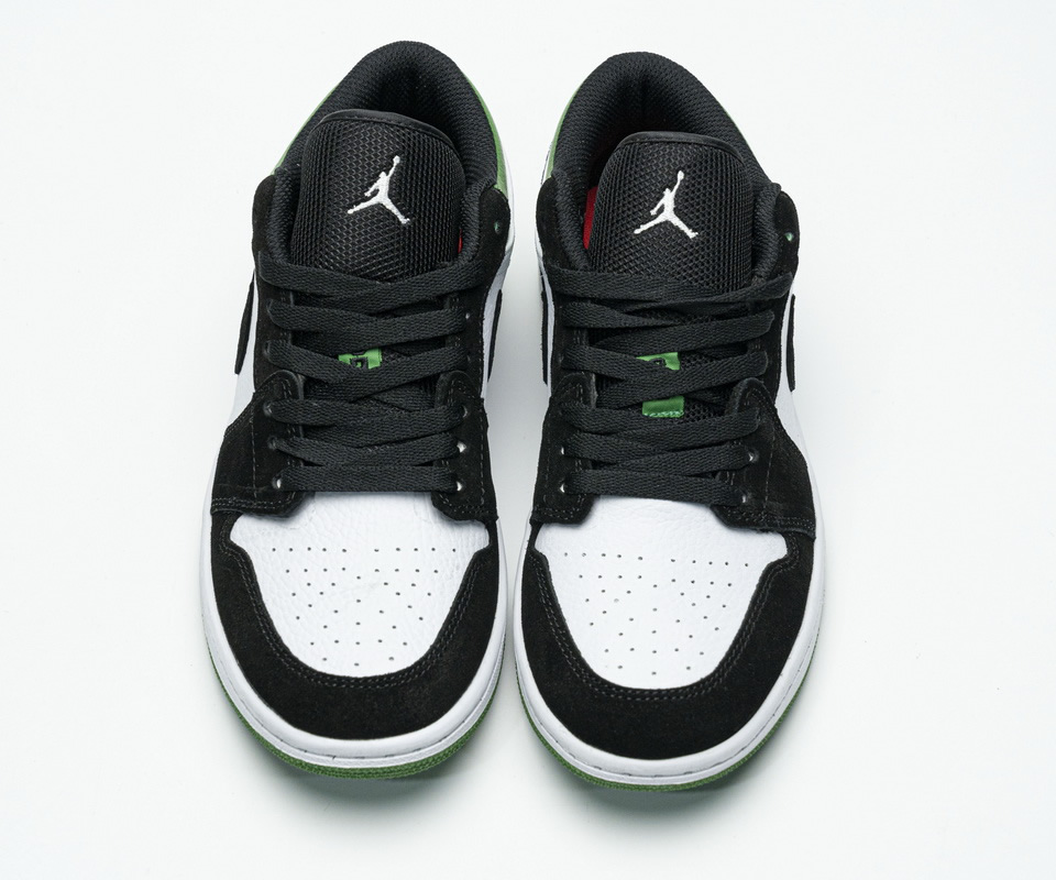 Nike Air Jordan 1 Low Mystic Green 553558 113 5 - www.kickbulk.co