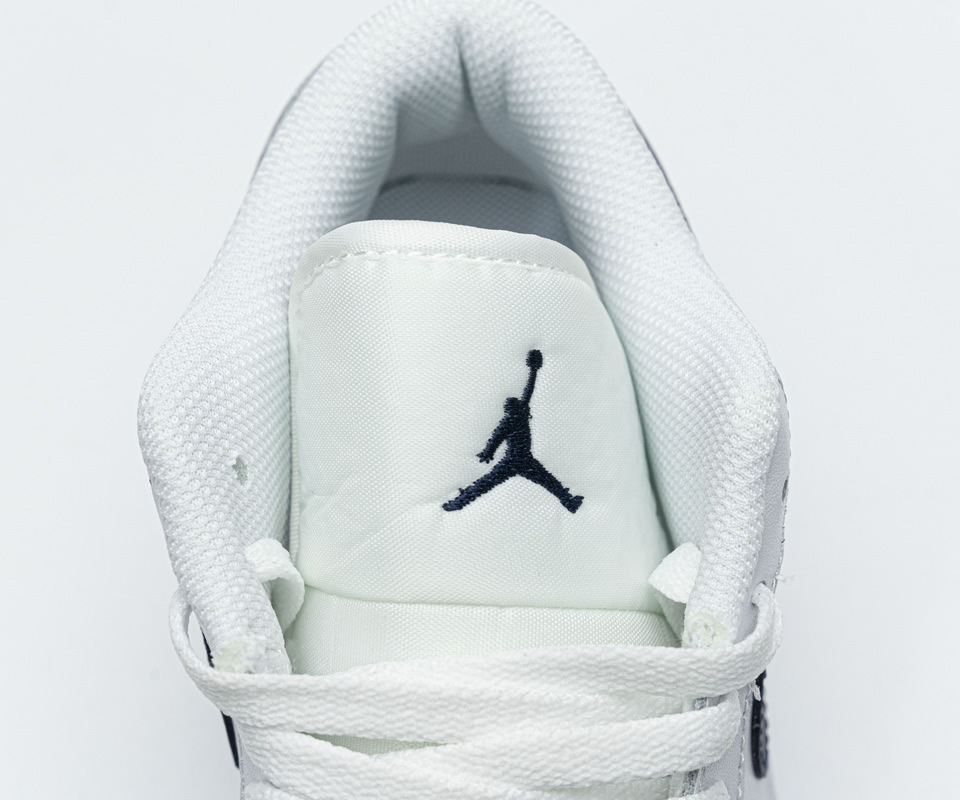 Nike Air Jordan 1 Low White Obsidian 553558 114 10 - www.kickbulk.co