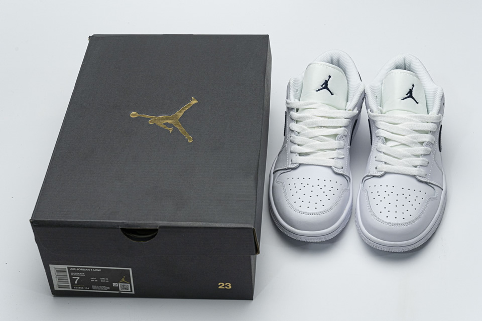 Nike Air Jordan 1 Low White Obsidian 553558 114 4 - www.kickbulk.co