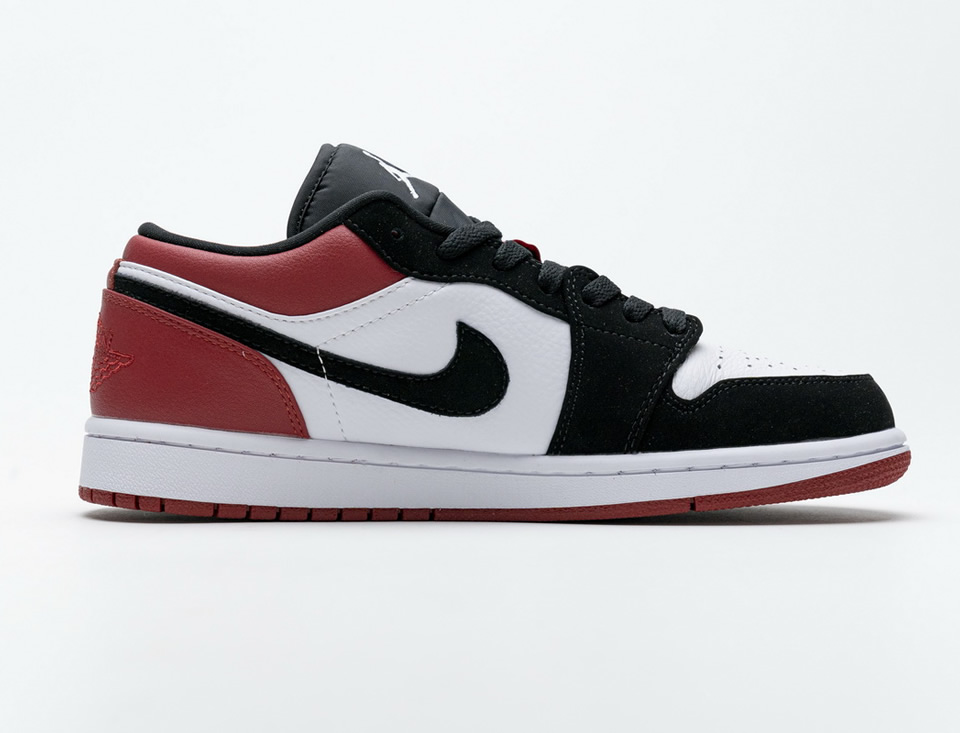 Nike Air Jordan 1 Low Black Toe 553558 116 5 - www.kickbulk.co