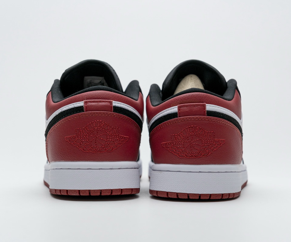 Nike Air Jordan 1 Low Black Toe 553558 116 9 - www.kickbulk.co