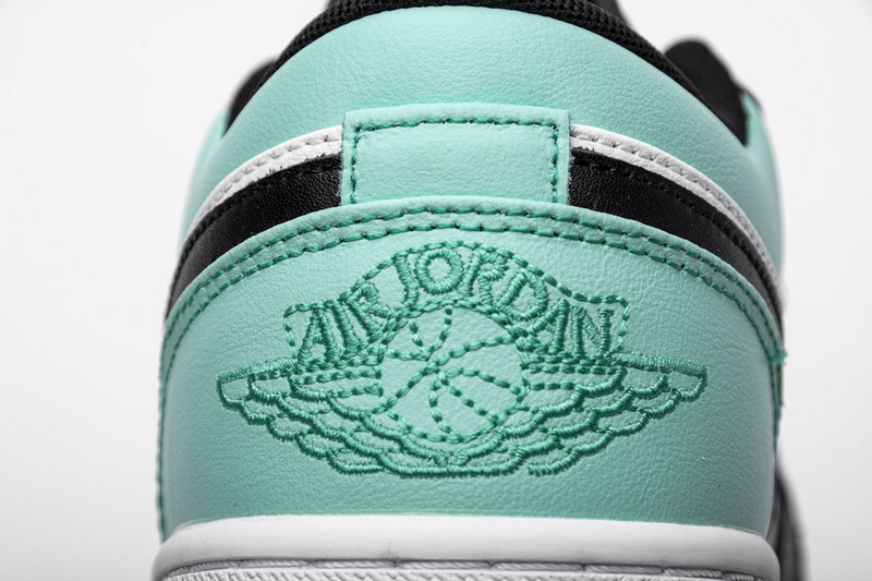 Nike Air Jordan 1 Low Emerald Toe 553558 117 11 - www.kickbulk.co