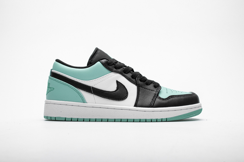 Nike Air Jordan 1 Low Emerald Toe 553558 117 6 - www.kickbulk.co