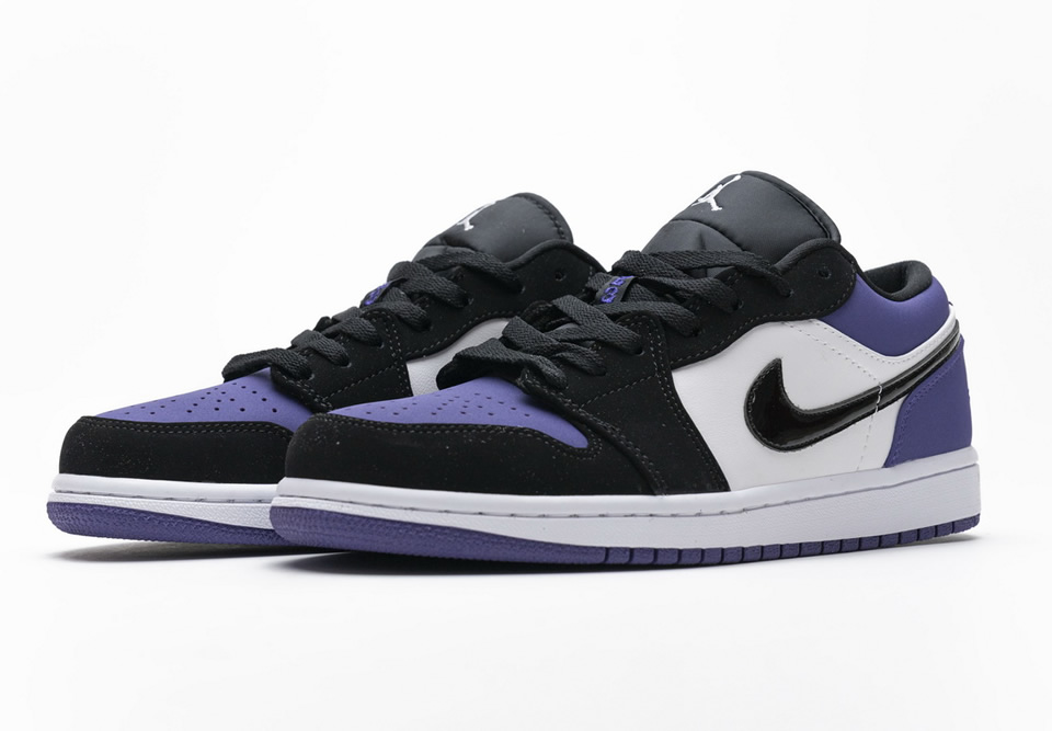 Nike Air Jordan 1 Low Court Purple 553558 125 5 - www.kickbulk.co