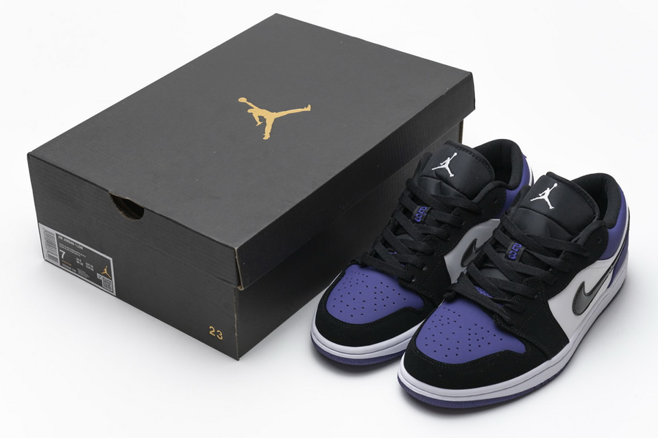 Nike Air Jordan 1 Low Court Purple 553558 125 6 - www.kickbulk.co