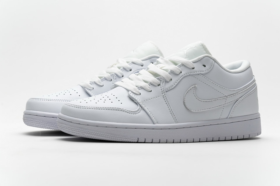 Air Jordan 1 Retro Low Pure Platinum 553558 170 3 - www.kickbulk.co