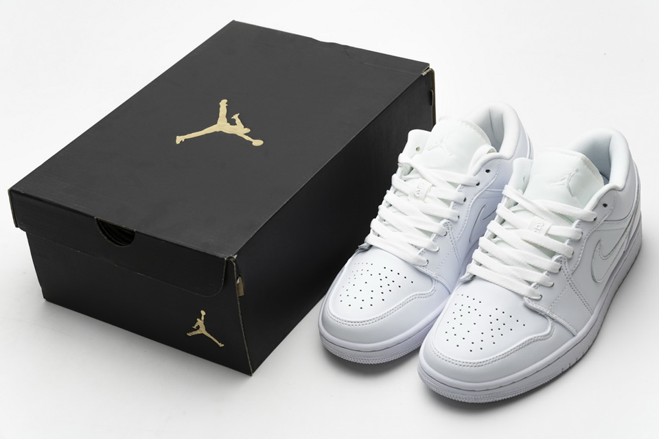 Air Jordan 1 Retro Low Pure Platinum 553558 170 7 - www.kickbulk.co