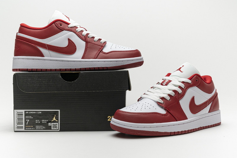 Kickbulk Nike Air Jordan 1 Low Sport Red 553558 611 4 - www.kickbulk.co