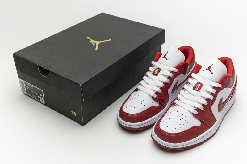 Kickbulk Nike Air Jordan 1 Low Sport Red 553558 611 5 - www.kickbulk.co