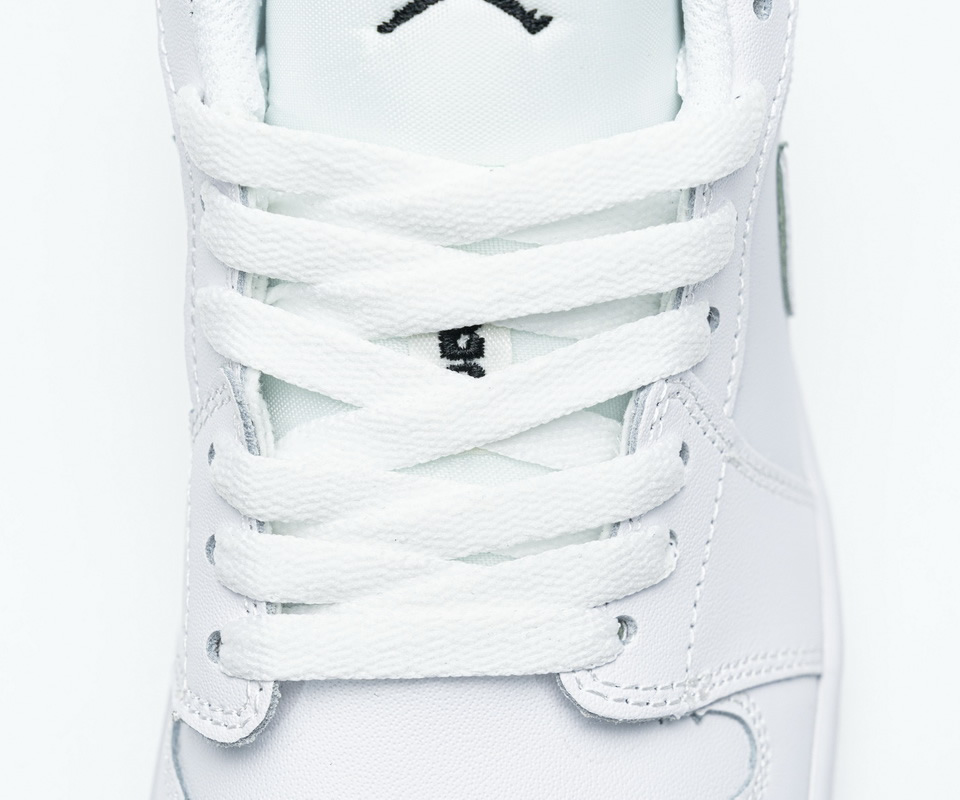 Nike Air Jordan 1 Low White Black 553560 101 10 - www.kickbulk.co