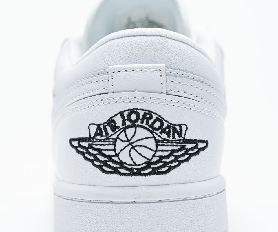 Nike Air Jordan 1 Low White Black 553560 101 16 - www.kickbulk.co