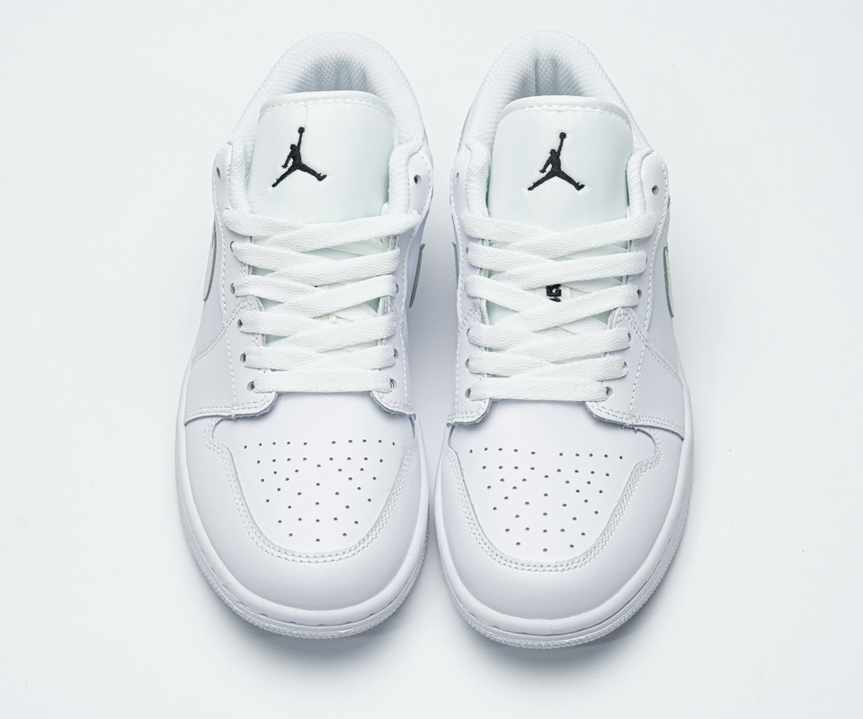 Nike Air Jordan 1 Low White Black 553560 101 2 - www.kickbulk.co