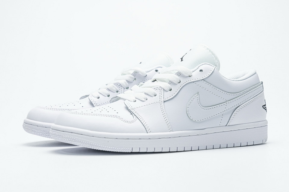 Nike Air Jordan 1 Low White Black 553560 101 7 - www.kickbulk.co