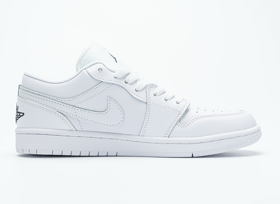 Nike Air Jordan 1 Low White Black 553560 101 8 - www.kickbulk.co