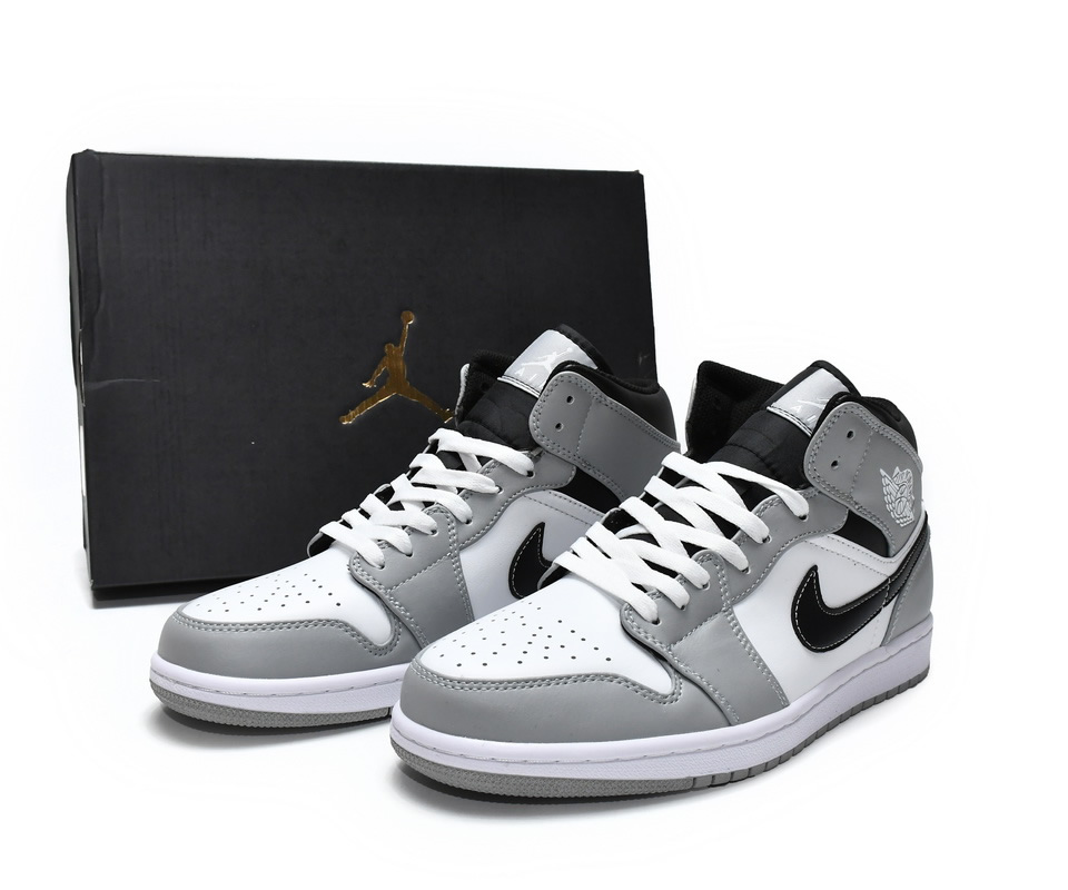 Air Jordan 1 Mid Light Smoke Grey 2021 554724 078 13 - www.kickbulk.co