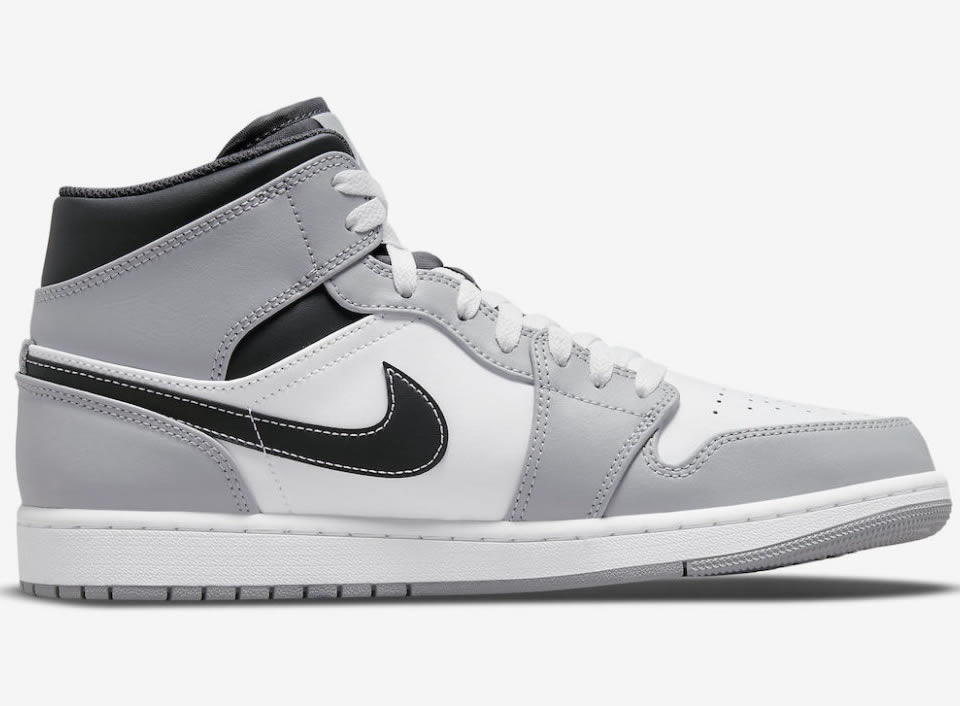 Air Jordan 1 Mid Light Smoke Grey 2021 554724 078 5 - www.kickbulk.co