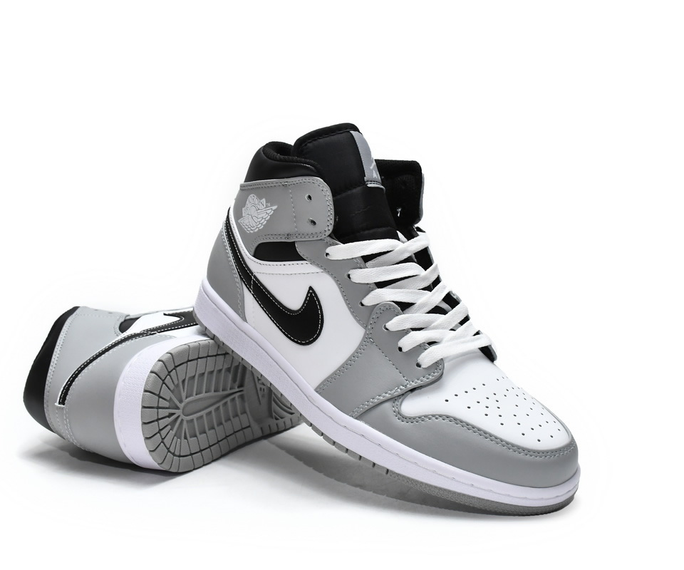 Air Jordan 1 Mid Light Smoke Grey 2021 554724 078 7 - www.kickbulk.co