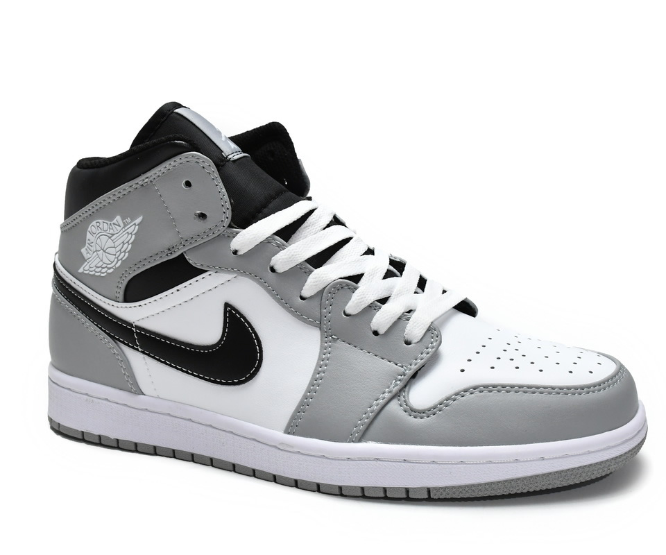 Air Jordan 1 Mid Light Smoke Grey 2021 554724 078 8 - www.kickbulk.co