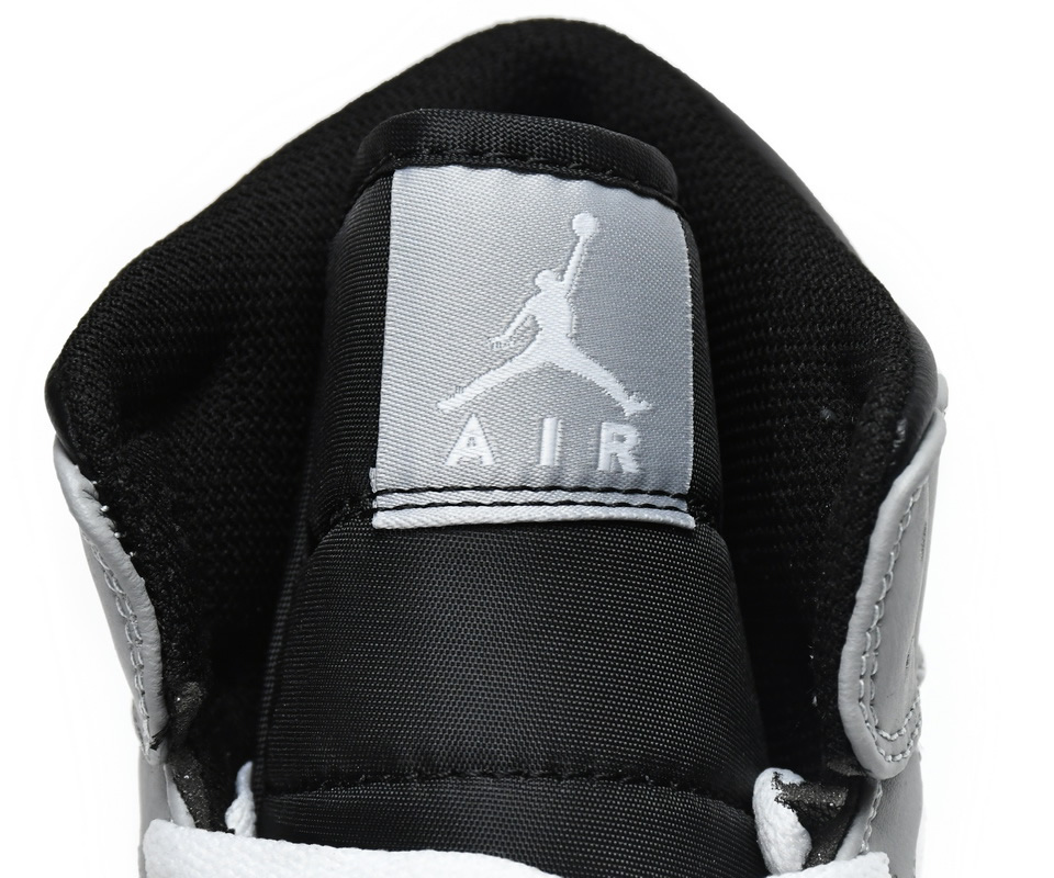 Air Jordan 1 Mid Light Smoke Grey 2021 554724 078 9 - www.kickbulk.co