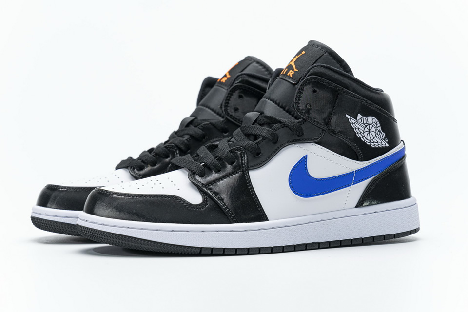 Nike Air Jordan 1 Mid Astronomy Blue 554724 084 5 - www.kickbulk.co