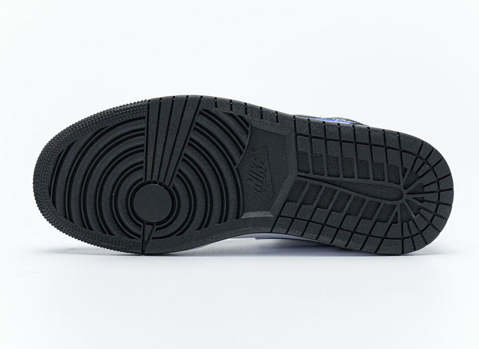 Nike Air Jordan 1 Mid Astronomy Blue 554724 084 9 - www.kickbulk.co