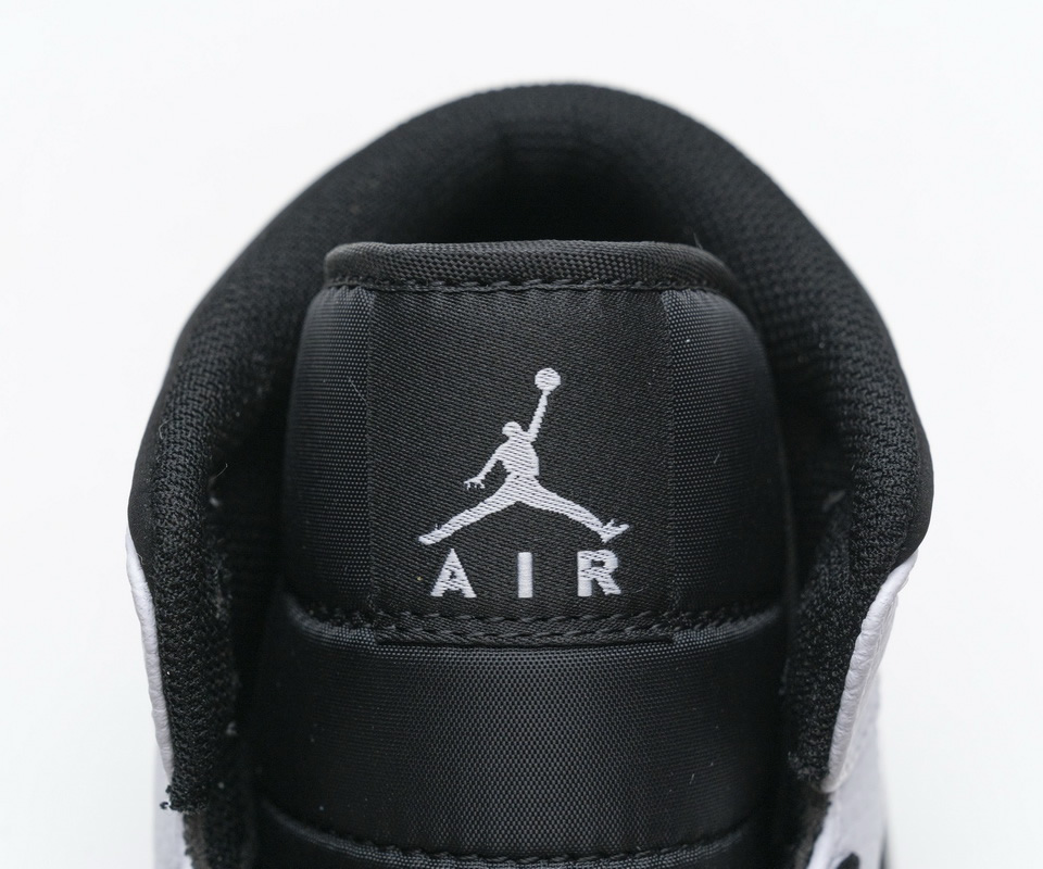 Nike Air Jordan 1 Mid Tuxedo 554724 113 12 - www.kickbulk.co