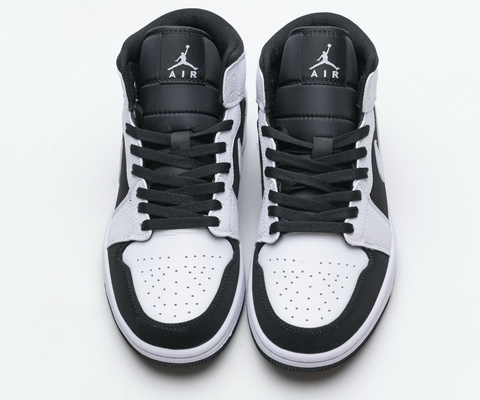 Nike Air Jordan 1 Mid Tuxedo 554724 113 2 - www.kickbulk.co