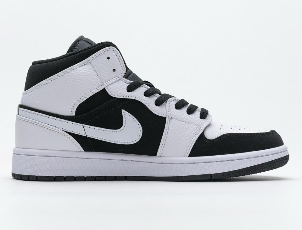 Nike Air Jordan 1 Mid Tuxedo 554724 113 8 - www.kickbulk.co