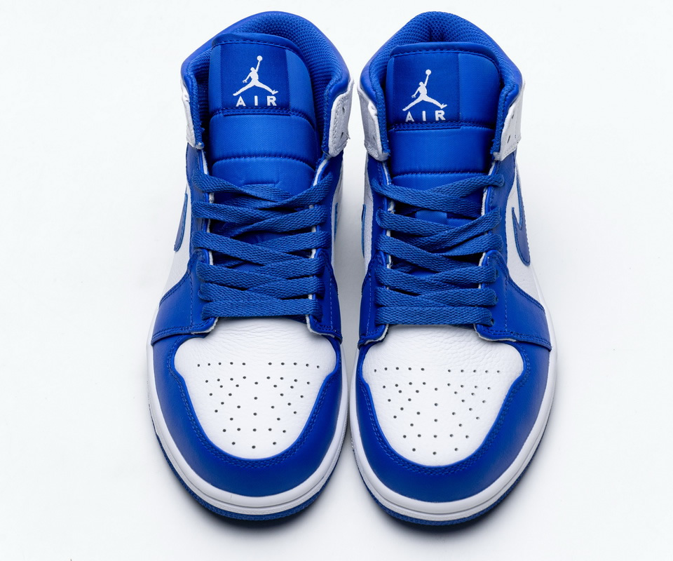 Nike Air Jordan 1 Mid Hyper Royal 554724 114 2 - www.kickbulk.co