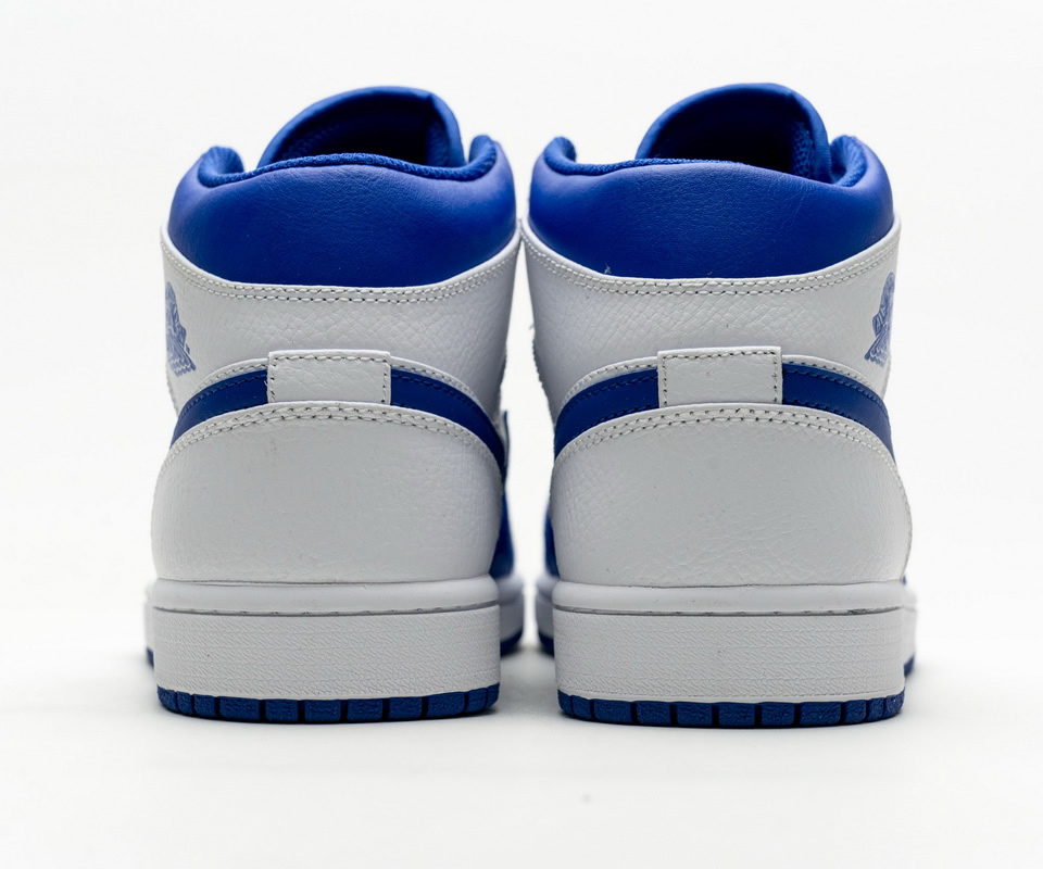 Nike Air Jordan 1 Mid Hyper Royal 554724 114 7 - www.kickbulk.co