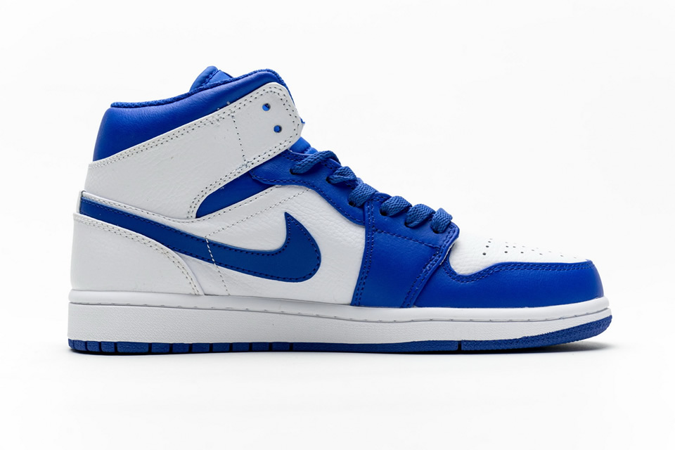 Nike Air Jordan 1 Mid Hyper Royal 554724 114 8 - www.kickbulk.co