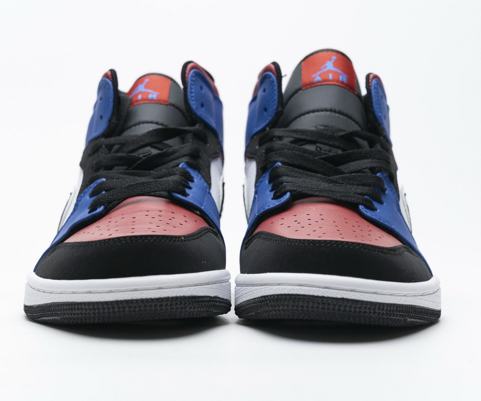 Nike Air Jordan 1 Mid Top 3 554724 124 6 - www.kickbulk.co