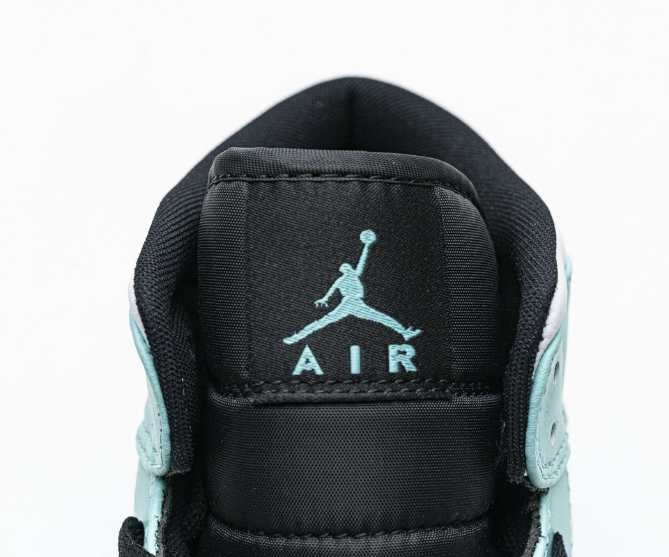Nike Air Jordan 1 Mid Island Green 554724 132 10 - www.kickbulk.co