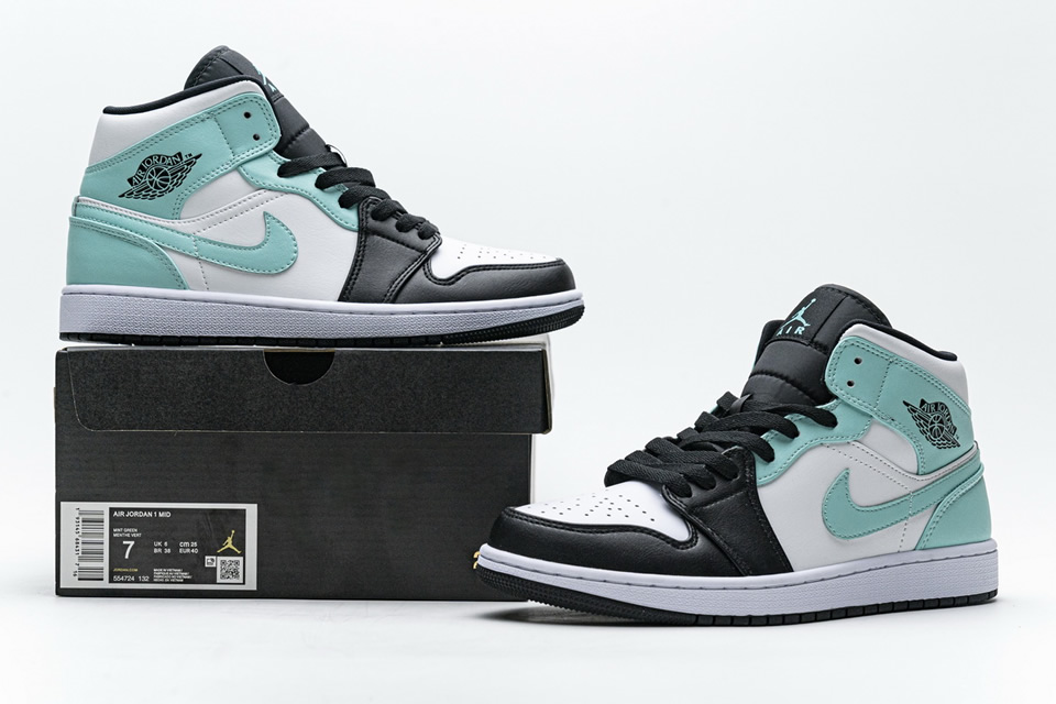 Nike Air Jordan 1 Mid 'Island Green' 554724-132