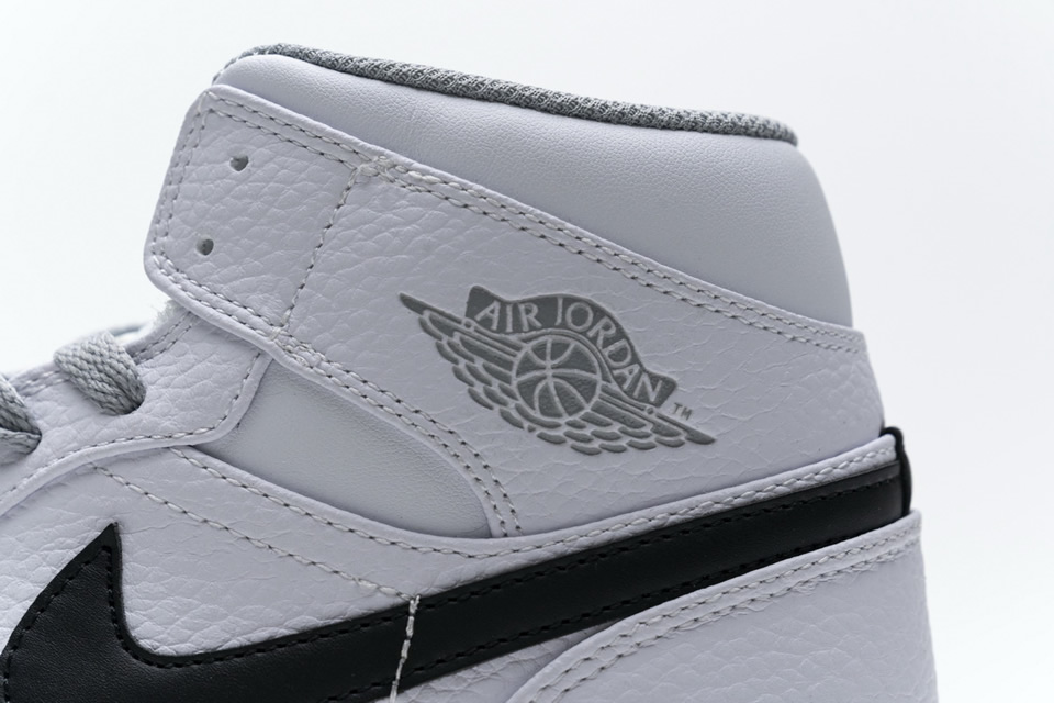 Nike Air Jordan 1 Mid Gs White Cement 554725 115 15 - www.kickbulk.co