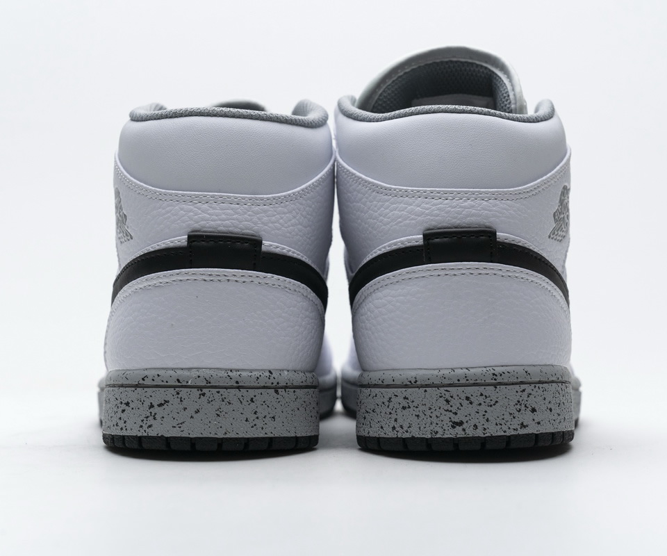 Nike Air Jordan 1 Mid Gs White Cement 554725 115 7 - www.kickbulk.co