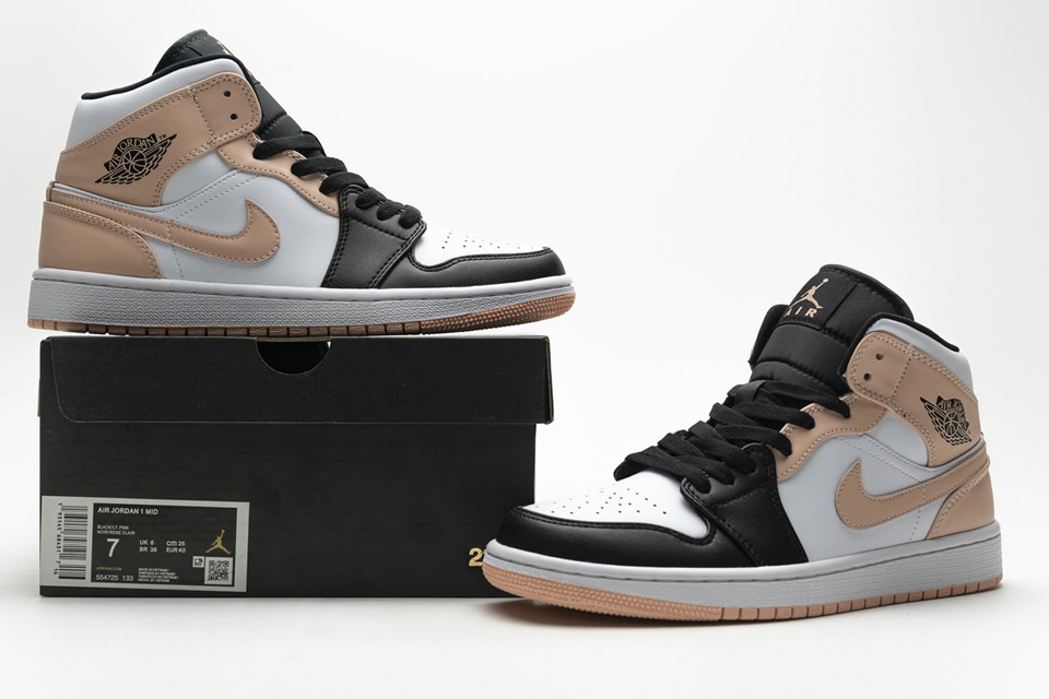 Nike Air Jordan 1 Mid Crimson Tint 554725 133 3 - www.kickbulk.co