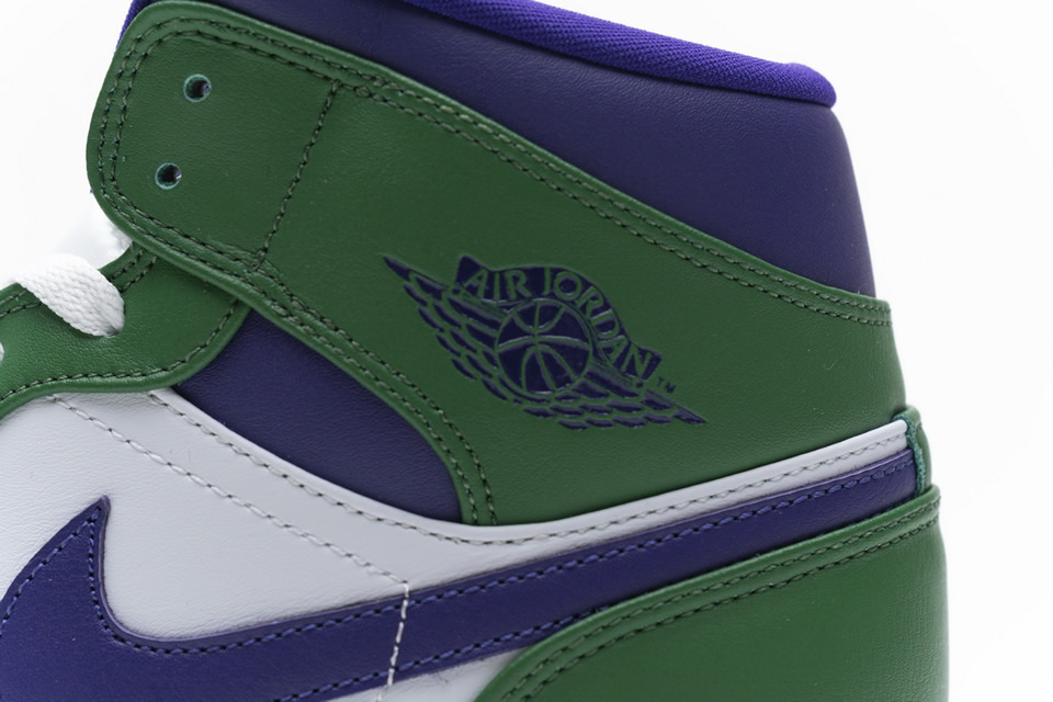 Nike Air Jordan 1 Mid Incredible Hulk 554725 300 15 - www.kickbulk.co